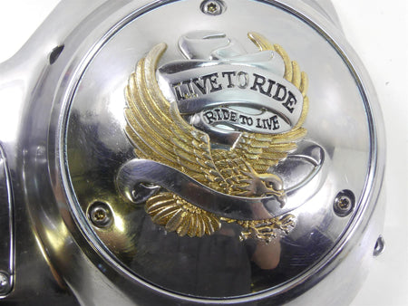 1995 Harley Touring FLHTCU Electra Glide Outer Primary Clutch Cover 60685-94 {{ shop.shopifyCountryName }} - Mototech271