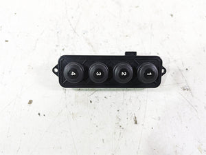 2022 BMW R1250 RT K052 4 Button Audio Control Panel 65148394254