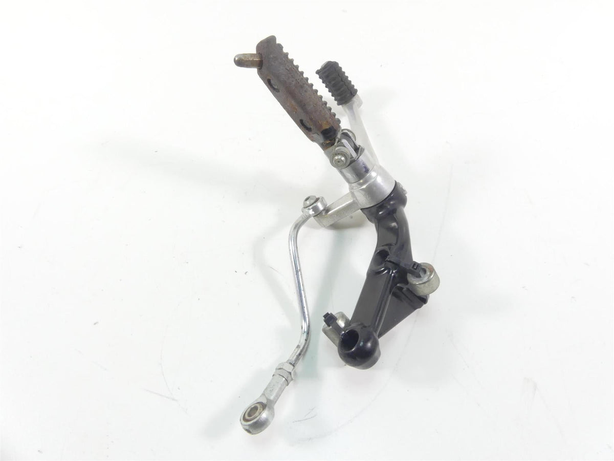2006 Harley VRSCD Night Rod Left Front Footpeg + Shift Lever & Links 51091-06BK {{ shop.shopifyCountryName }} - Mototech271