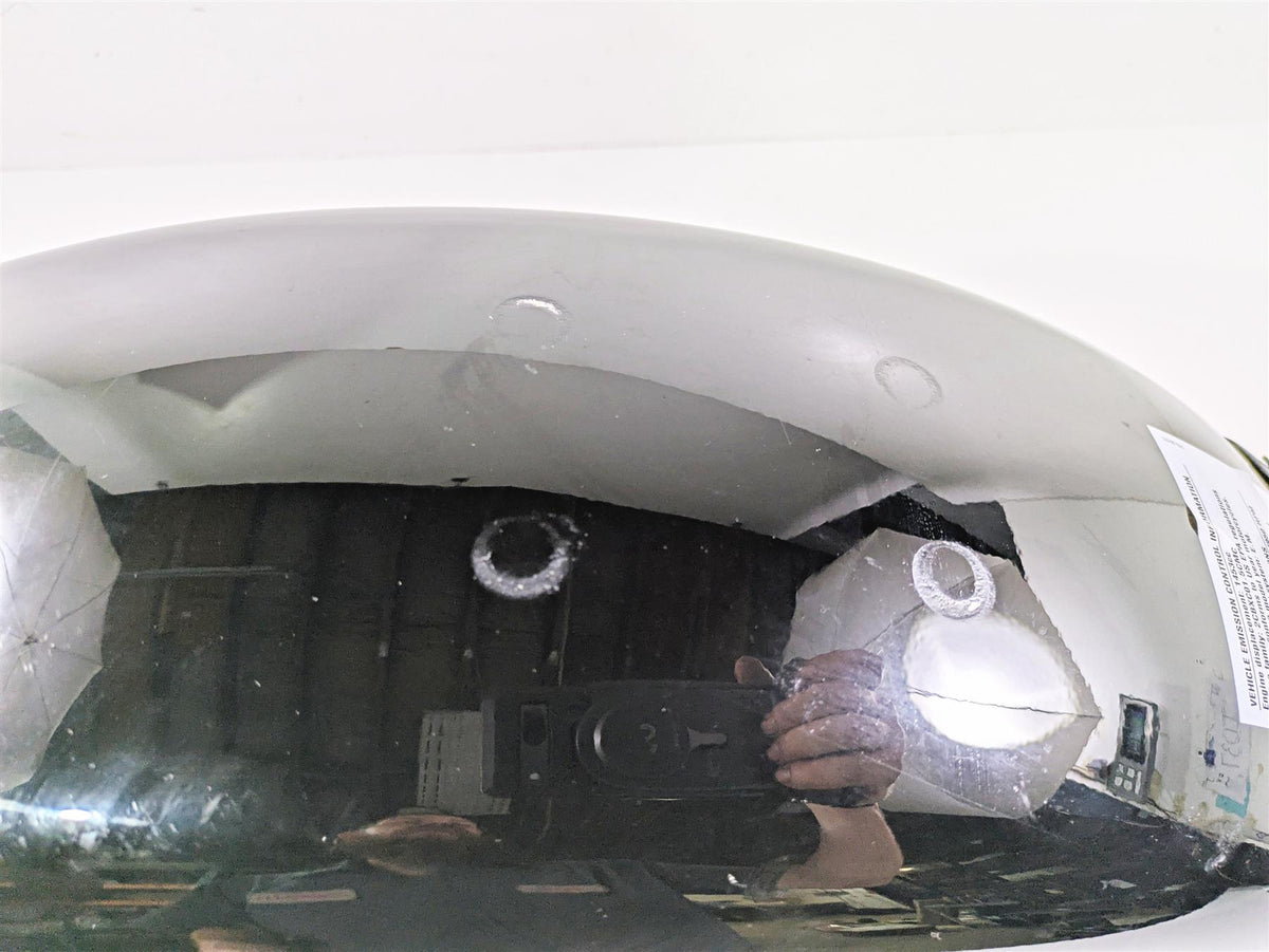 2002 Indian Spirit Deluxe Rear Fender Black Silver - Bent 89-301 {{ shop.shopifyCountryName }} - Mototech271