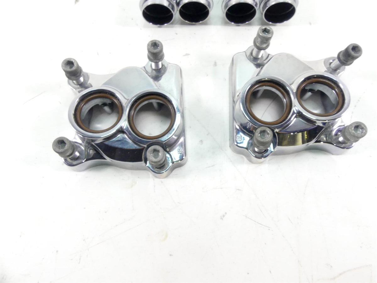 2017 Harley Softail FXSB Breakout Push Rod Lifter Chrome Cover Set 17965-99 {{ shop.shopifyCountryName }} - Mototech271