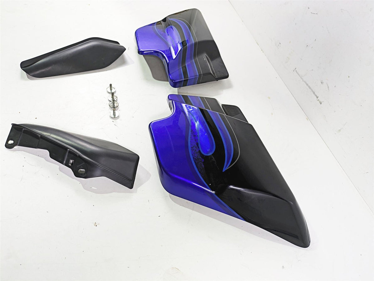 2011 Harley Touring FLHTCUSE CVO E-Glide Side Cover Twilight Blue 66048-09A {{ shop.shopifyCountryName }} - Mototech271