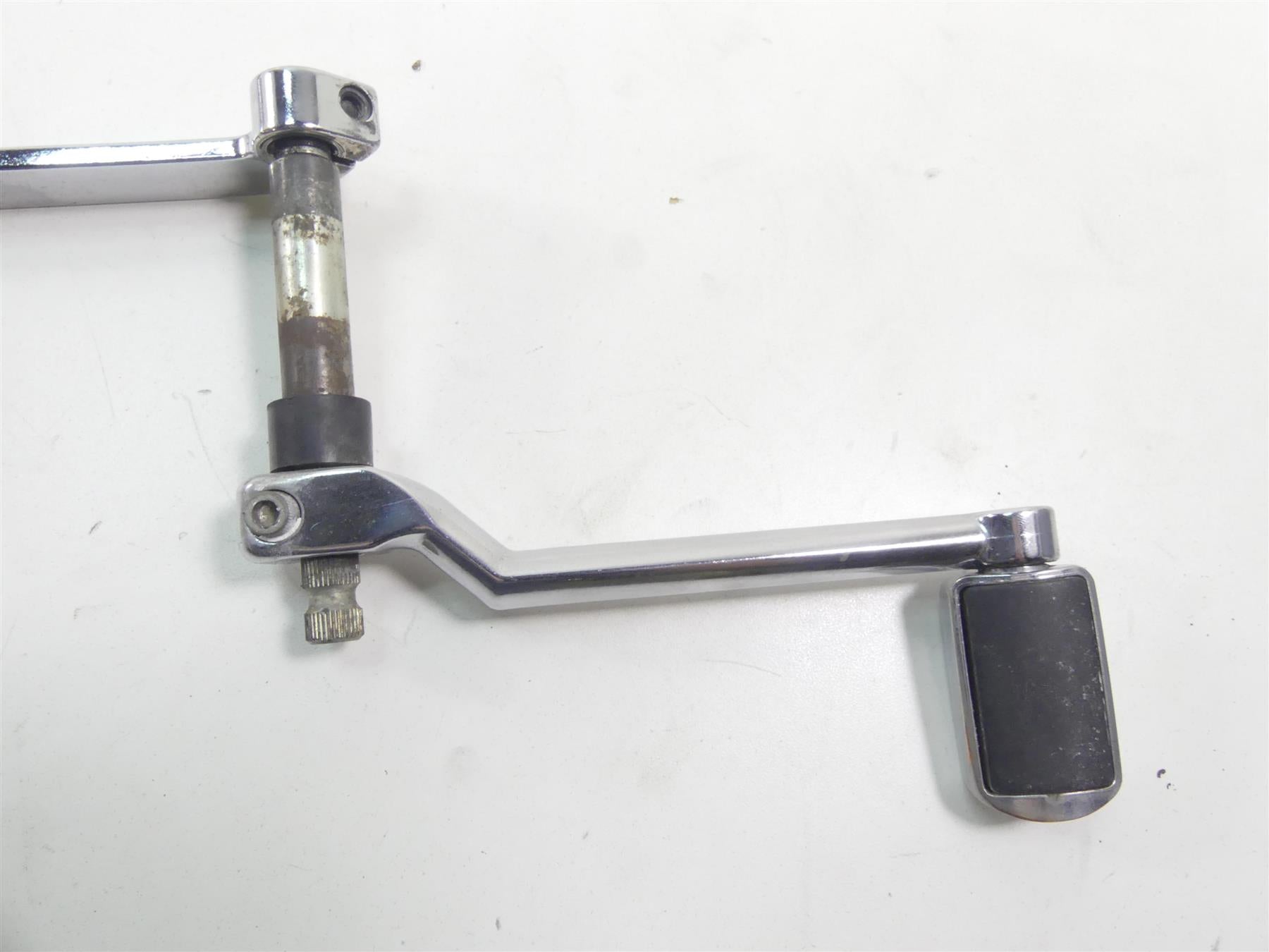 2002 Harley Touring FLHRCI Road King Chrome Floor Board Shifter Brake Pedal Set {{ shop.shopifyCountryName }} - Mototech271