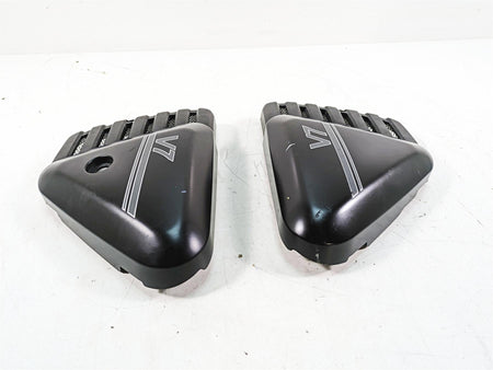 2013 Moto Guzzi V7 750 Stone Black Side Cover Fairing Cowl Set 978941 978944 {{ shop.shopifyCountryName }} - Mototech271