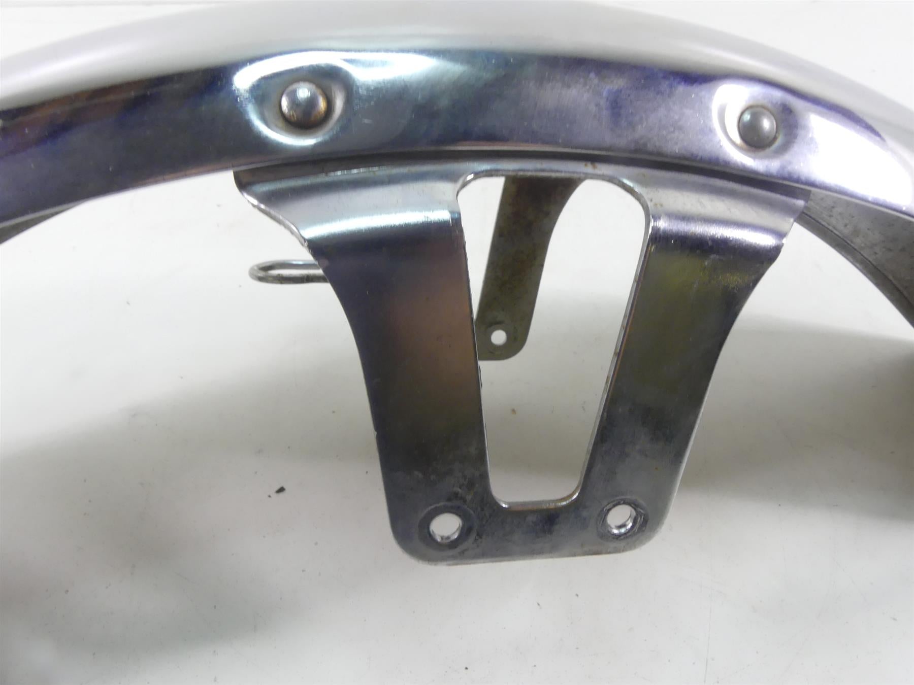 1980 Honda CB750C Custom Front Chrome Fender Mud Guard 61100-425-730 {{ shop.shopifyCountryName }} - Mototech271