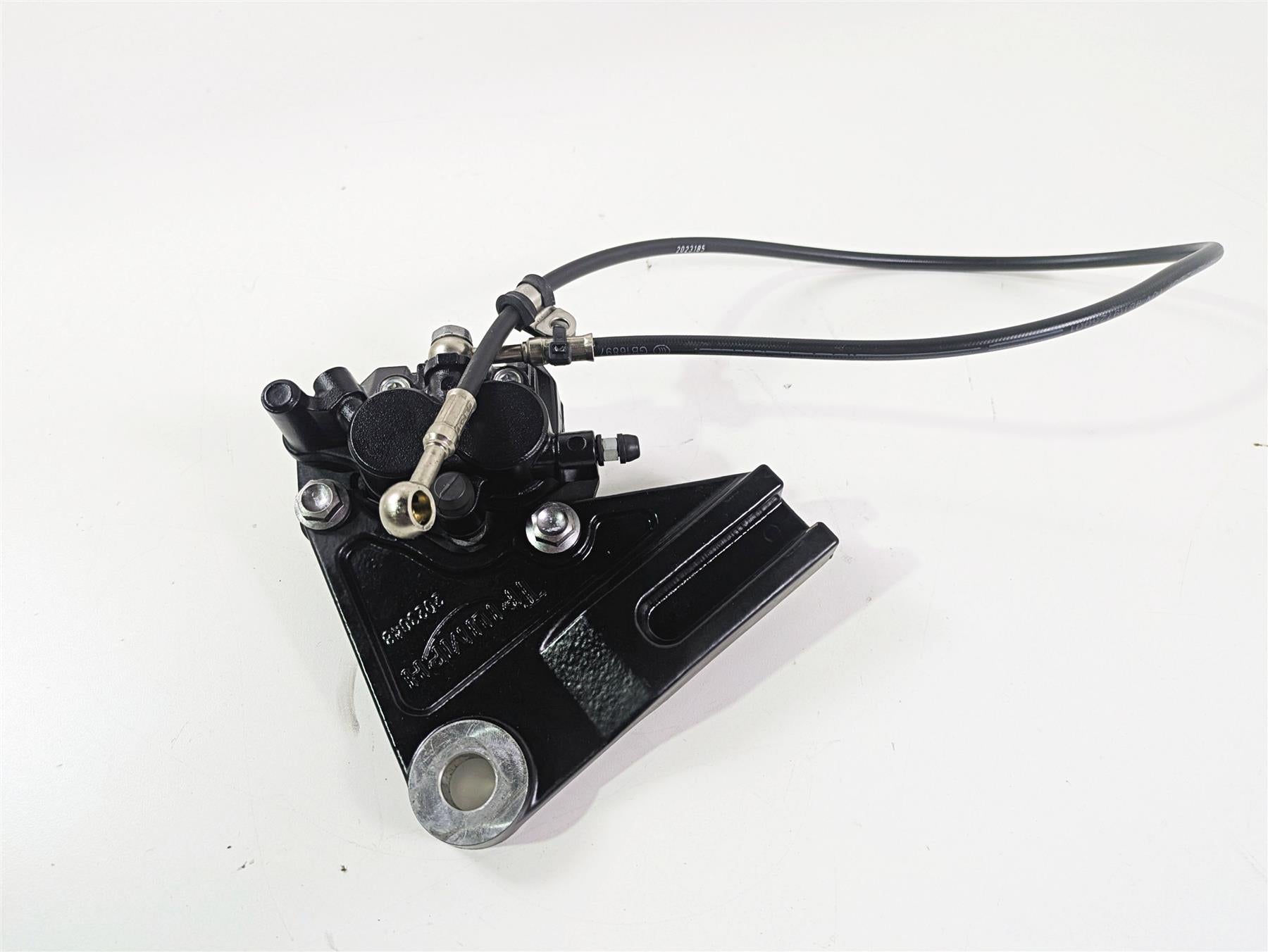 2013 Triumph Bonneville Nissin Rear Brake Caliper & Bracket T2020239 {{ shop.shopifyCountryName }} - Mototech271