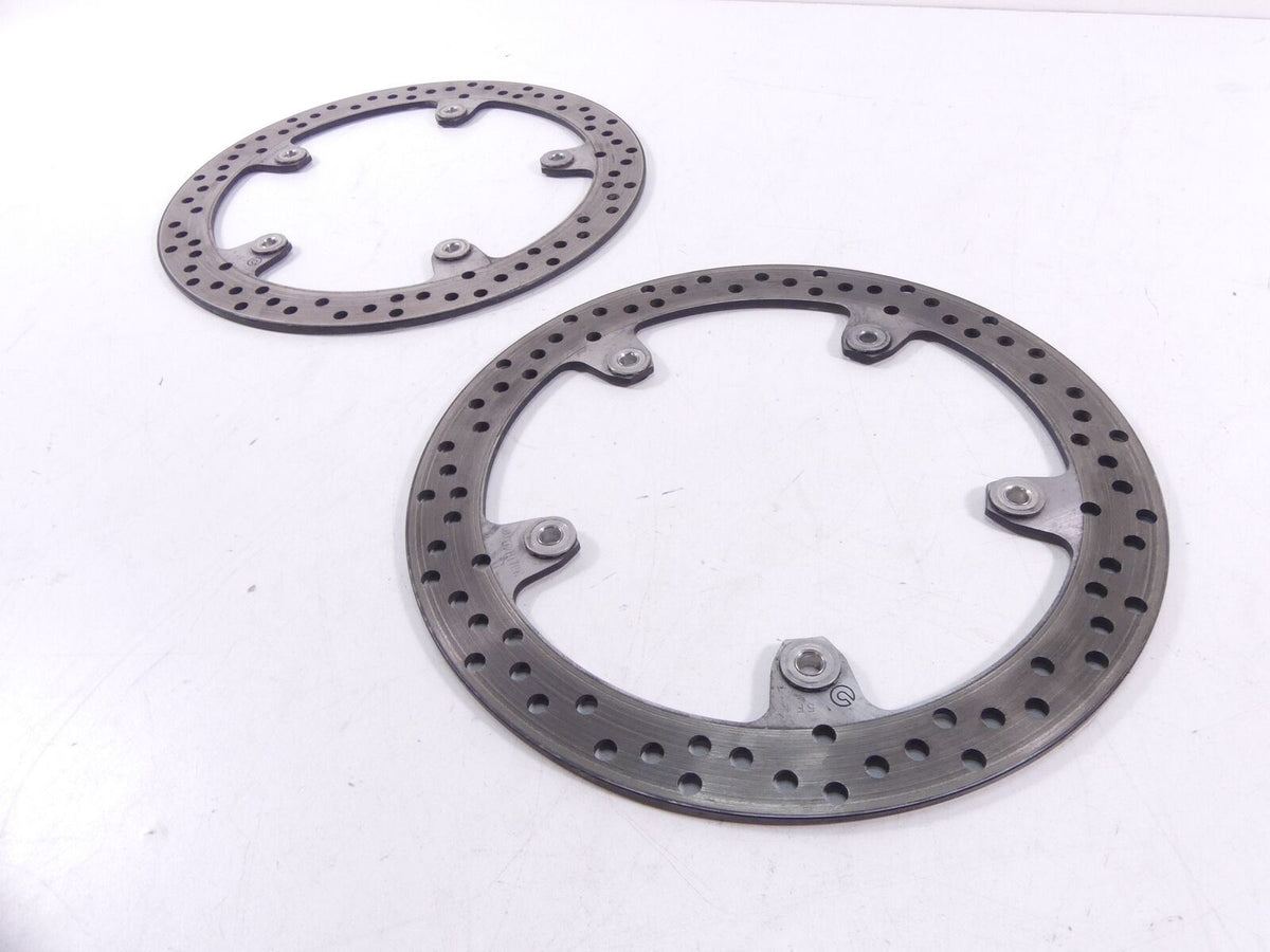 2016 BMW R1200RS K54 Front Brake Disc Rotor Set 34118526575 {{ shop.shopifyCountryName }} - Mototech271