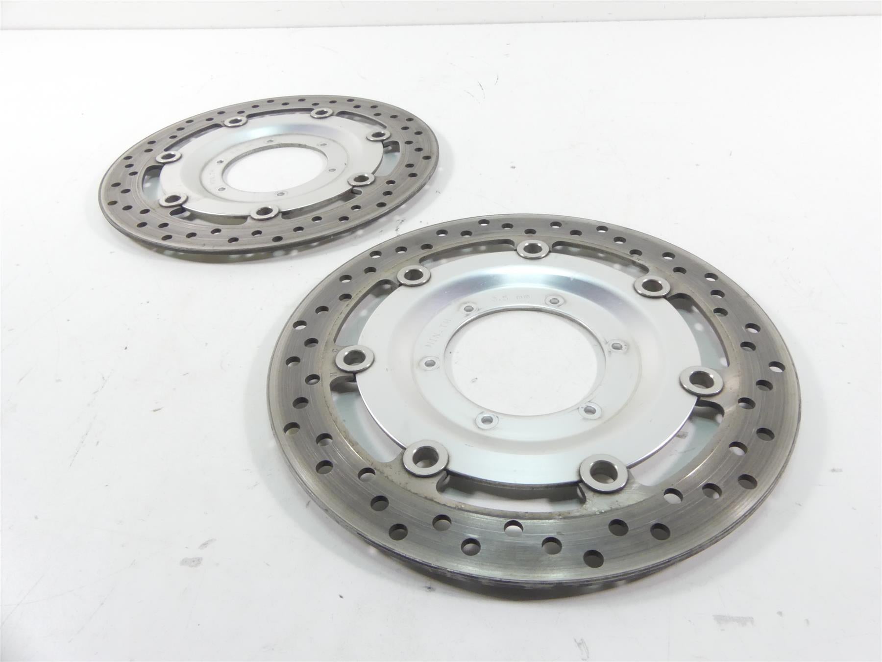 2006 Honda V-Twin VTX1800 N3 Front Brake Rotor Disc Set 45220-MCH-003 | Mototech271