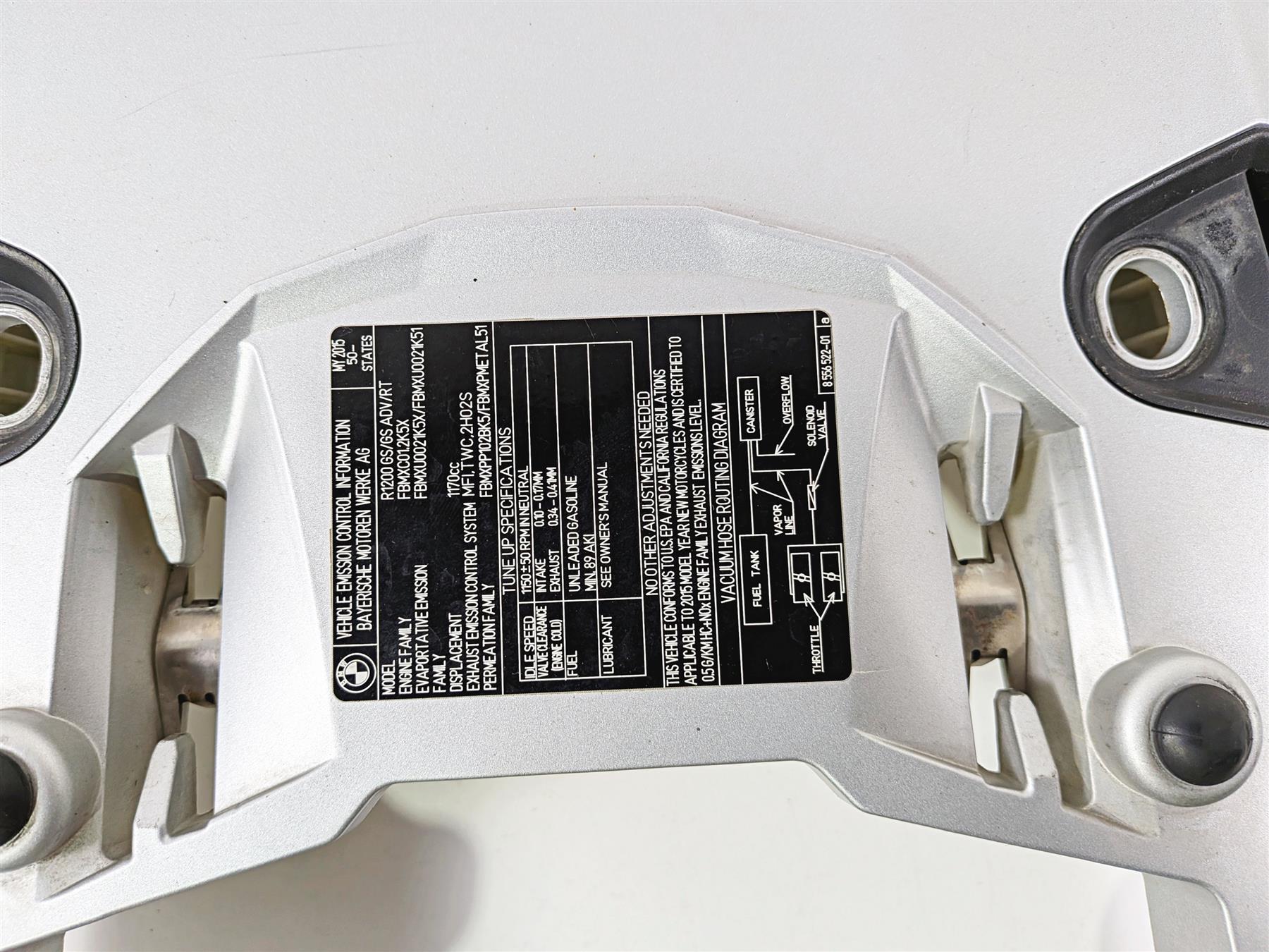 2015 BMW R1200GS K50 Trunk Luggage Rack Holder Carrier 46628532319 {{ shop.shopifyCountryName }} - Mototech271