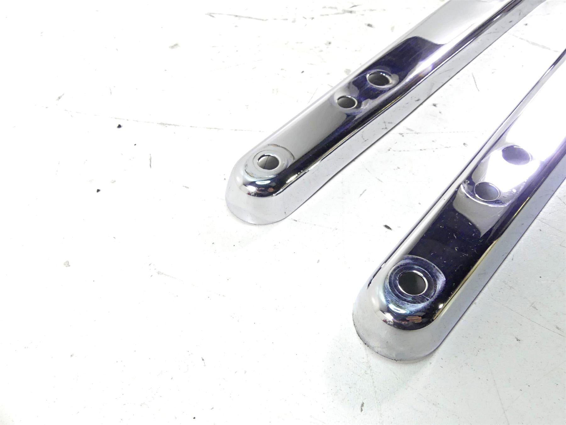 1997 Harley Sportster XL1200 C Nice Rear Chrome Fender Strut Cover Set 59897-94 {{ shop.shopifyCountryName }} - Mototech271