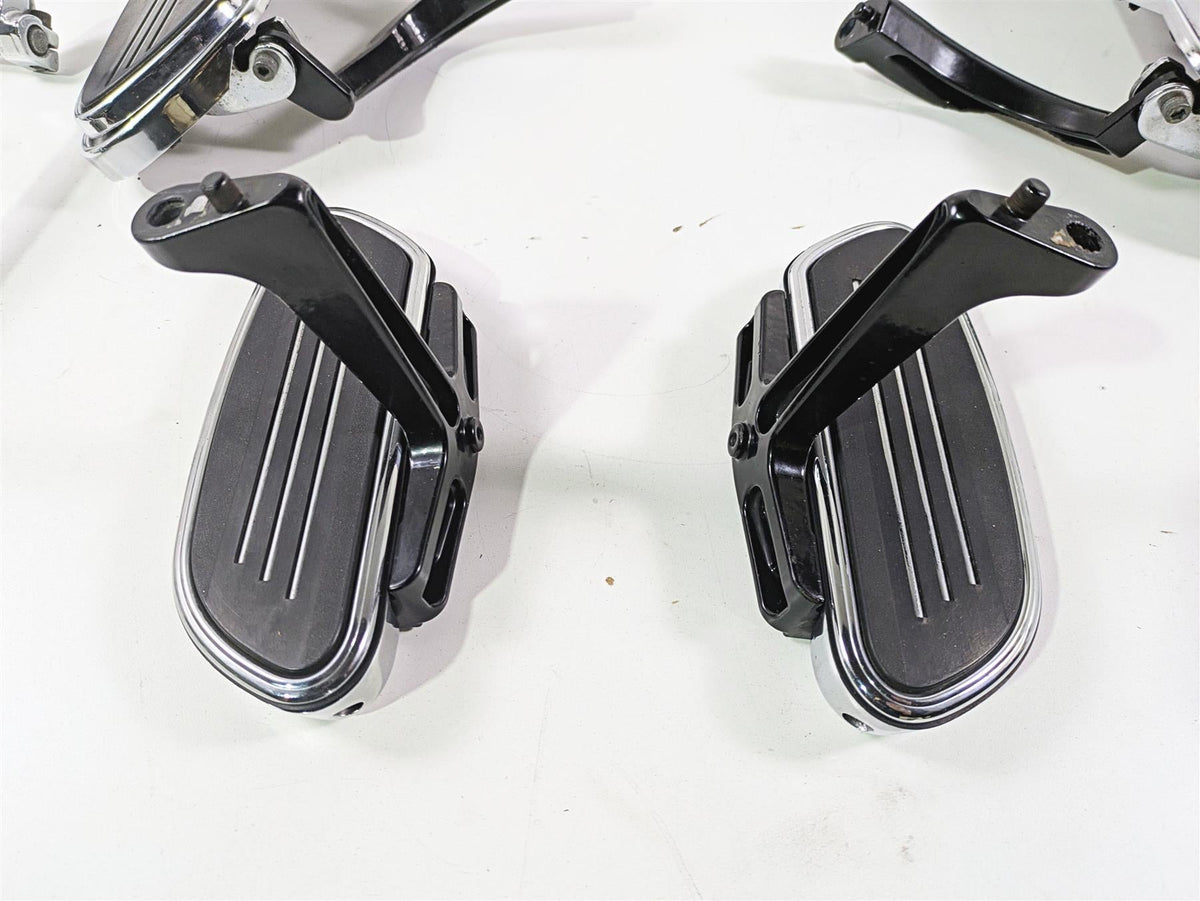 2009 Harley Touring FLHX Street Glide Front Rear Floorboard Pedals Set 50688-04 {{ shop.shopifyCountryName }} - Mototech271