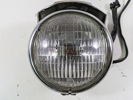 2003 Harley Dyna FXDL Low Rider 100TH Headlight Head Light & Visor 67672-96B {{ shop.shopifyCountryName }} - Mototech271