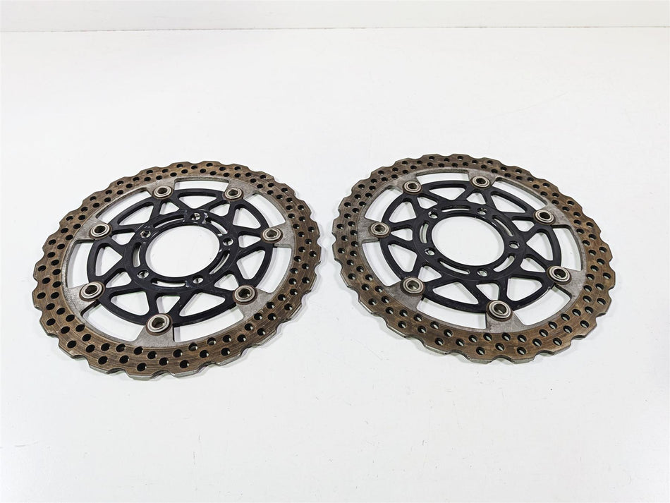 2021 Kawasaki ZX6R ZX636 Ninja Front Brake Disc Rotor Set 4.88mm 41080-0590-5C-Mototech271