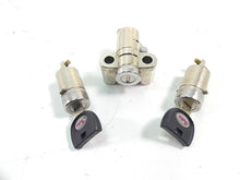 Load image into Gallery viewer, 2019 Indian Chieftain Classic Saddlebag Steering Locks &amp; Keys Set 2635146
