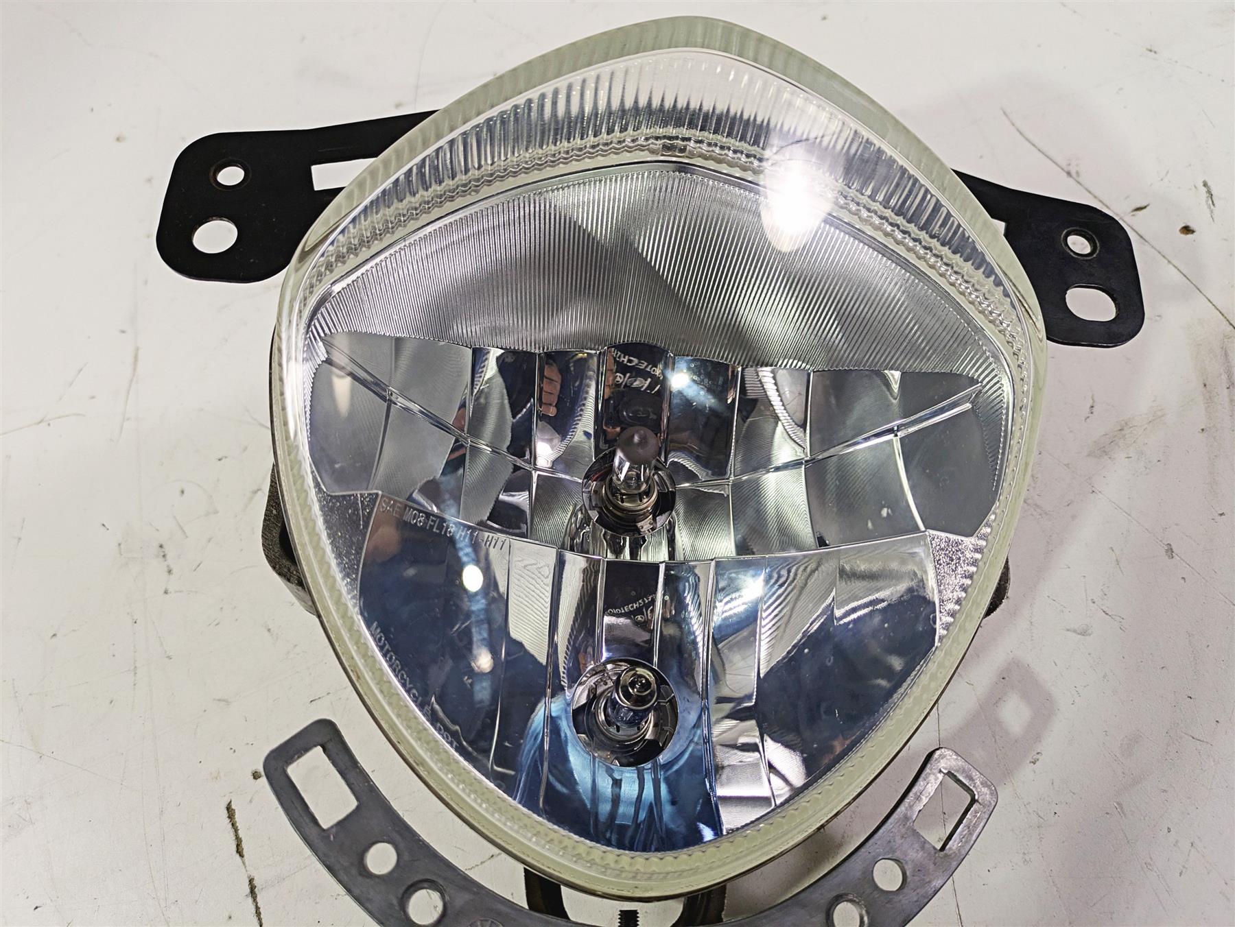 2012 Victory Cross Country Headlight Head Light Lamp Lens + Mount 2411699 {{ shop.shopifyCountryName }} - Mototech271