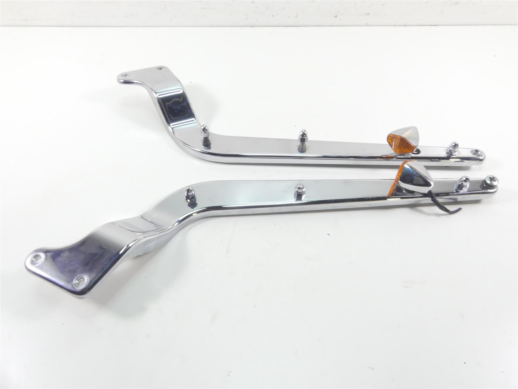 1999 Harley FXSTS Softail Springer Rear Fender Struts + Turn Signals 59955-86A {{ shop.shopifyCountryName }} - Mototech271