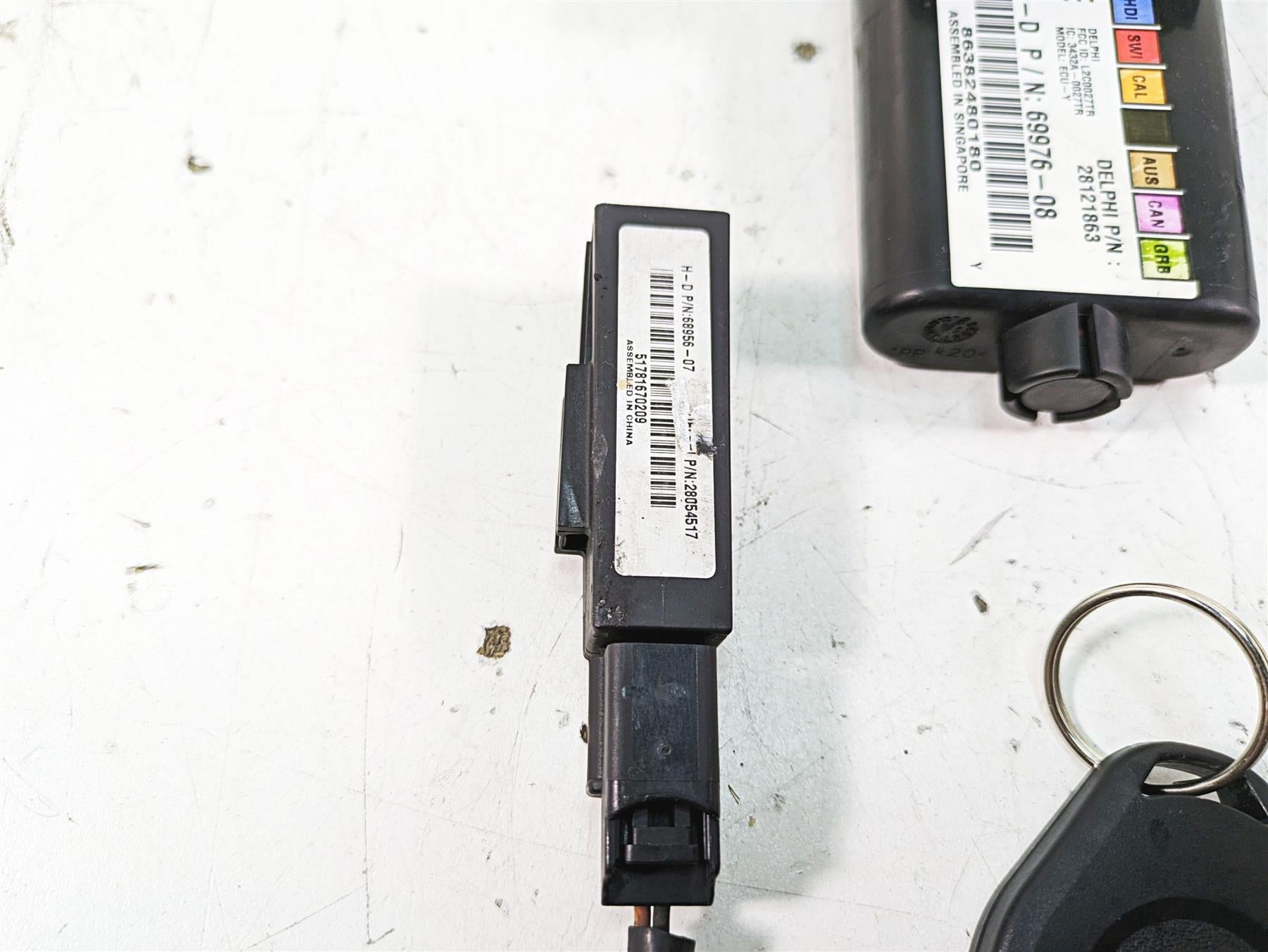 2009 Harley FXCWC Softail Rocker C Tssm Turn Signal Security Module Set 69976-08 {{ shop.shopifyCountryName }} - Mototech271