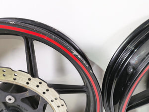 2009 Kawaski EX250 Ninja 250R Front Rear Wheel Rim 41073-0095-QT 41073-0153-QT | Mototech271