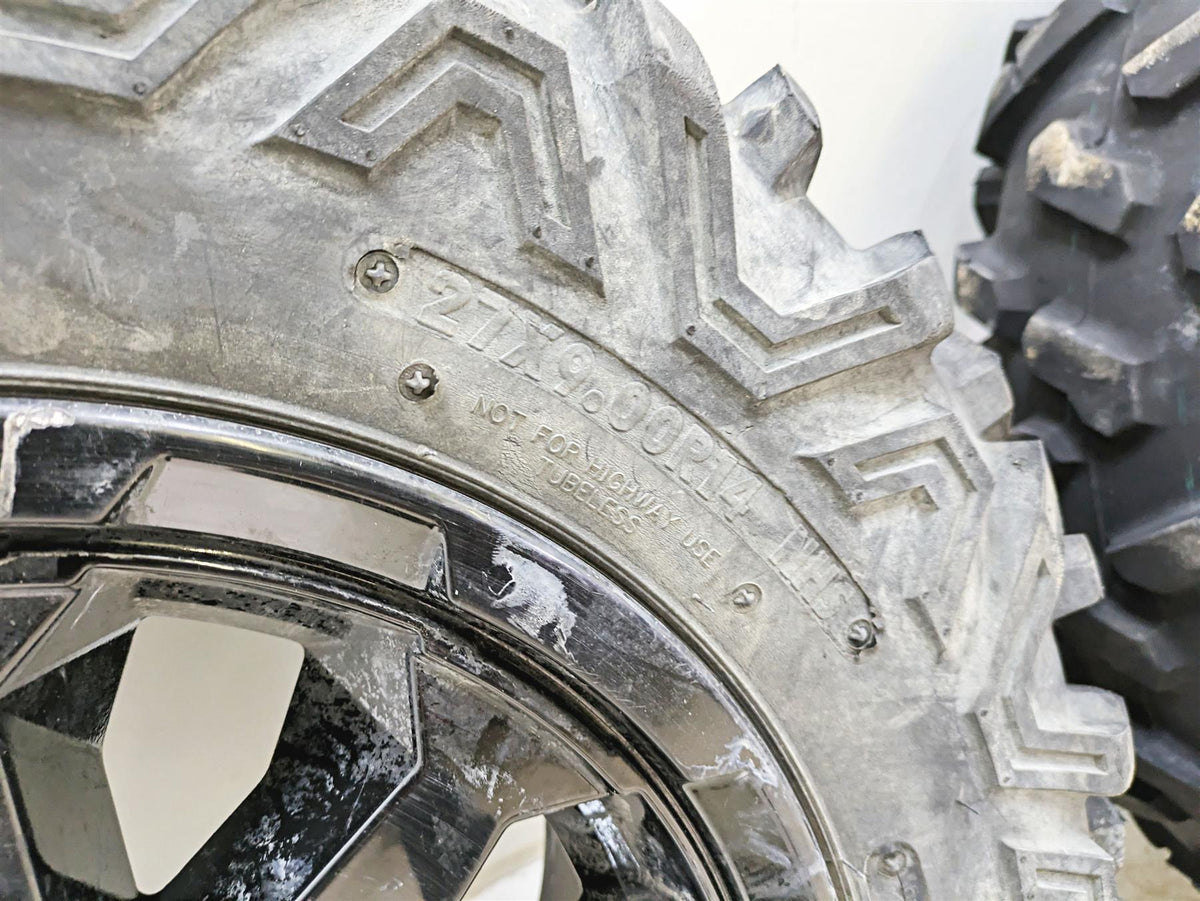 2019 Can Am Maverick X3 XRS Turbo R Front Rear Wheel Rim + Tire Set 705402338 {{ shop.shopifyCountryName }} - Mototech271