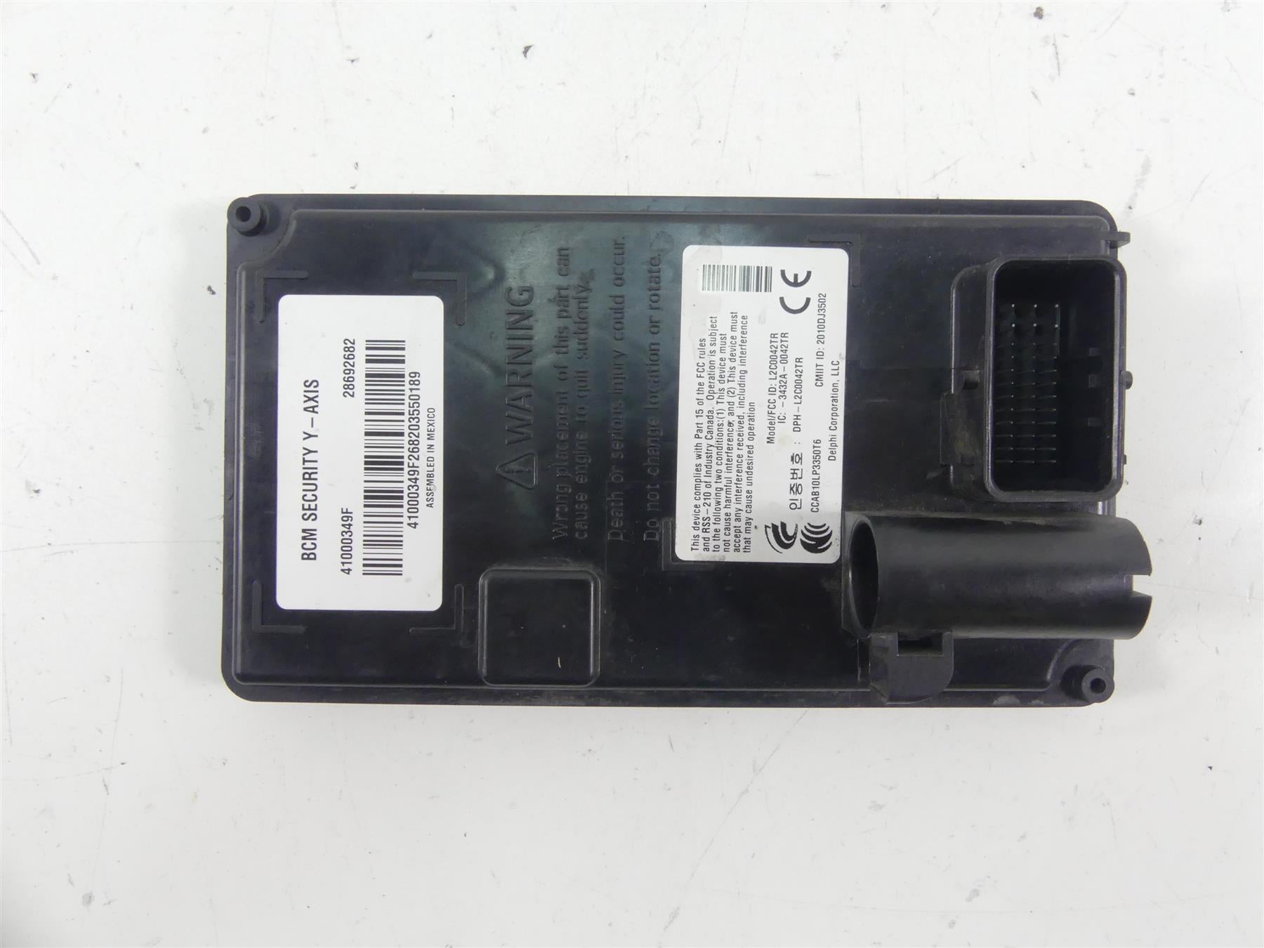 2021 Harley Softail FLSB Sport Glide Bcm Body Control Module Y-Axis 41000349F {{ shop.shopifyCountryName }} - Mototech271