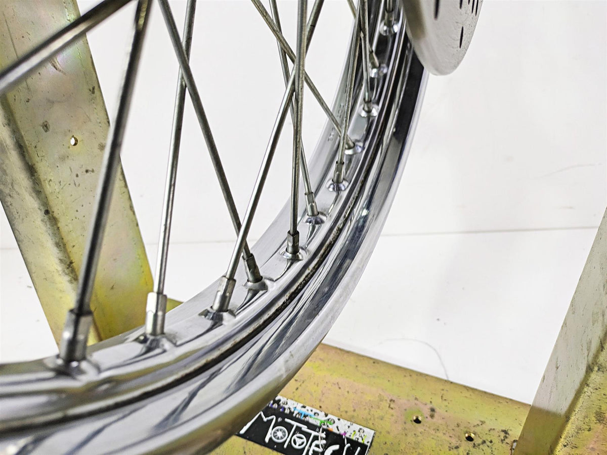 2003 Harley Softail FXSTDI Deuce 100th Straight 21x2.15 Front Wheel 43662-80B {{ shop.shopifyCountryName }} - Mototech271