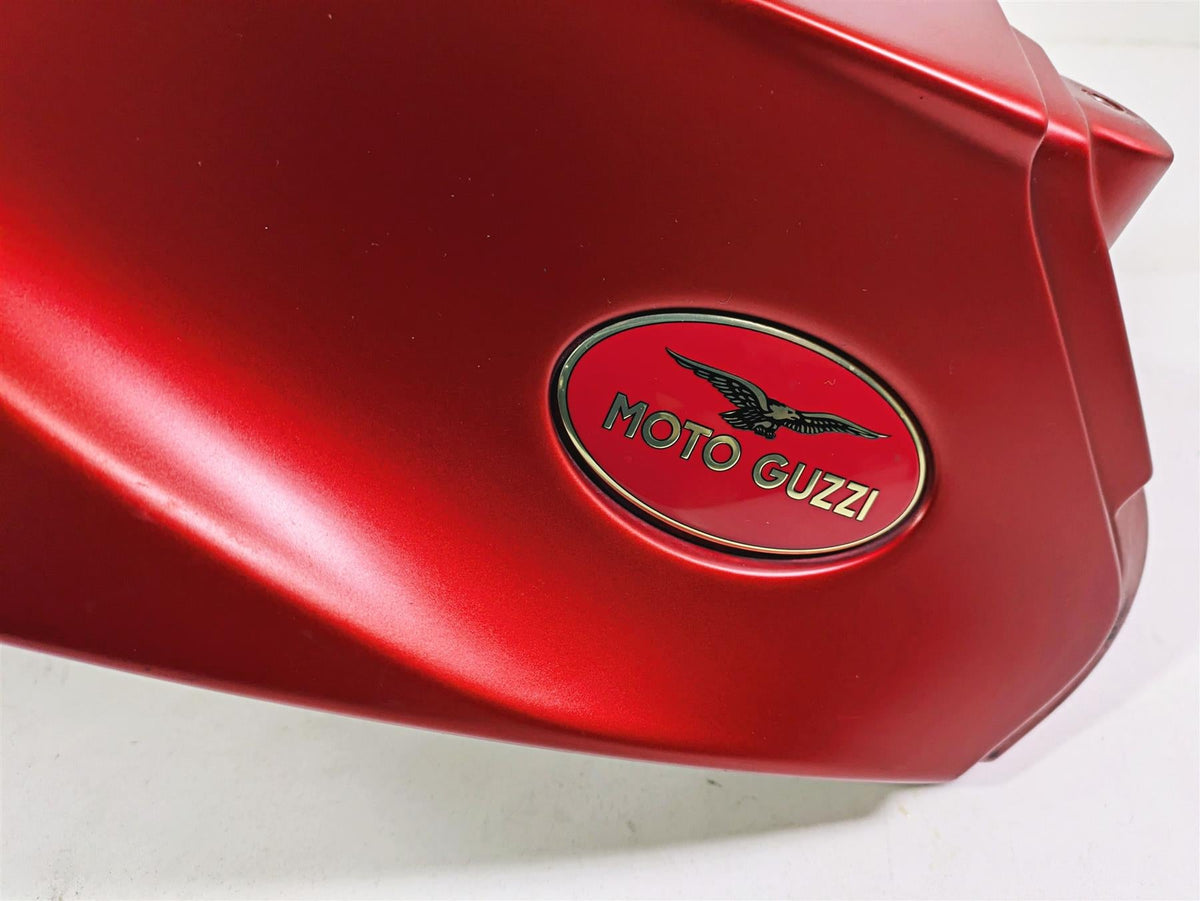 2016 Moto Guzzi Stelvio 1200 8V NTX Fuel Gas Petrol Tank & Rear Cover 897635 {{ shop.shopifyCountryName }} - Mototech271