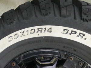 2017 Polaris RZR 1000 S 14x7 XD-Series Wheels 30x10R14 Mercenary Tire VT40911