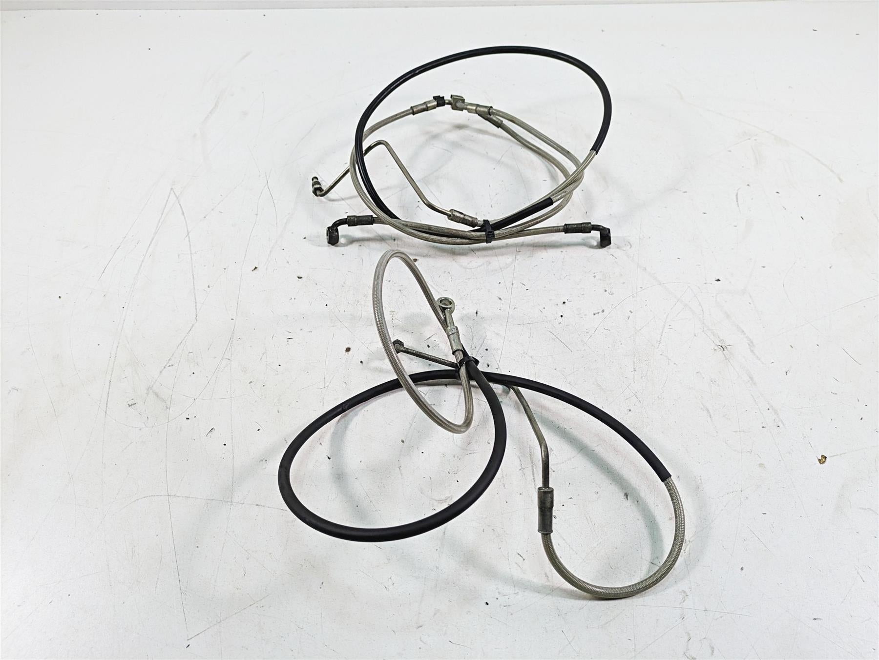 2014 Moto Guzzi California 1400 T Abs Front Brake Line Hose Set 887583 887582 {{ shop.shopifyCountryName }} - Mototech271