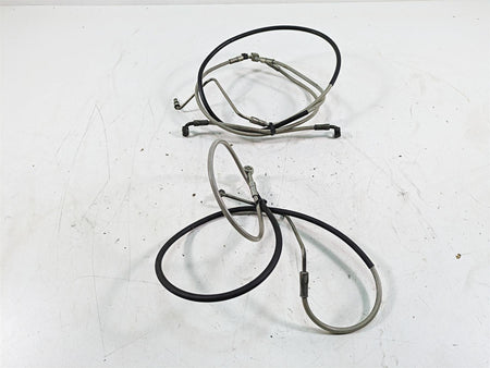 2014 Moto Guzzi California 1400 T Abs Front Brake Line Hose Set 887583 887582 {{ shop.shopifyCountryName }} - Mototech271