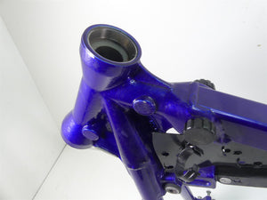 2004 Harley Softail FXSTD SE CVO Deuce Straight Blue Frame Chassis With Texas Salvage Title  46966-04BKO | Mototech271