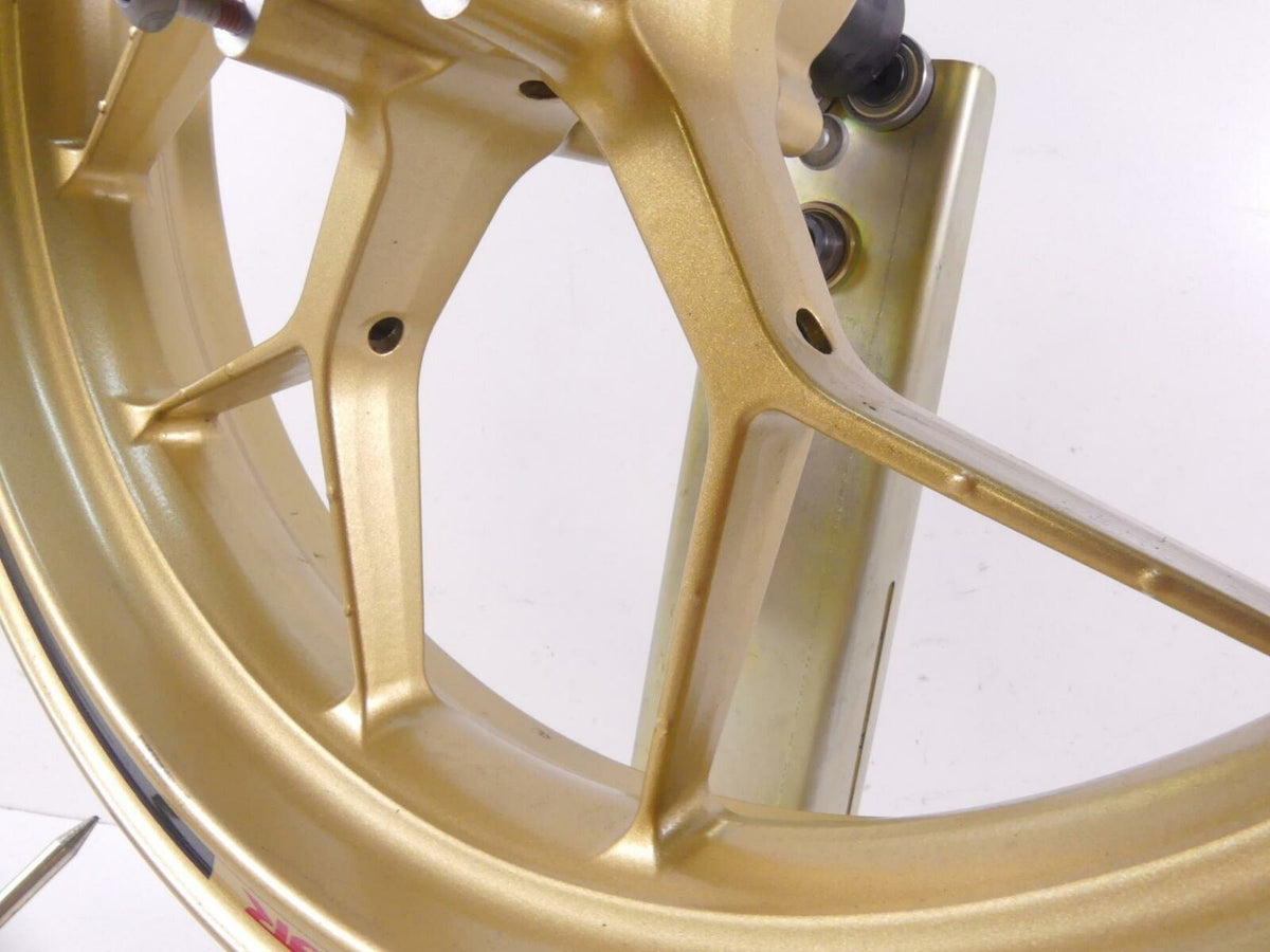 2014 Honda CBR1000 SP Fireblade Straight Front Wheel Rim 17x3.5 44650-MGP-306ZA {{ shop.shopifyCountryName }} - Mototech271