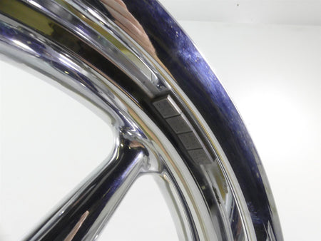 2007 Harley Touring FLHTCU SE CVO Electra Glide Front Chrome Wheel 16x3 43539-08 {{ shop.shopifyCountryName }} - Mototech271