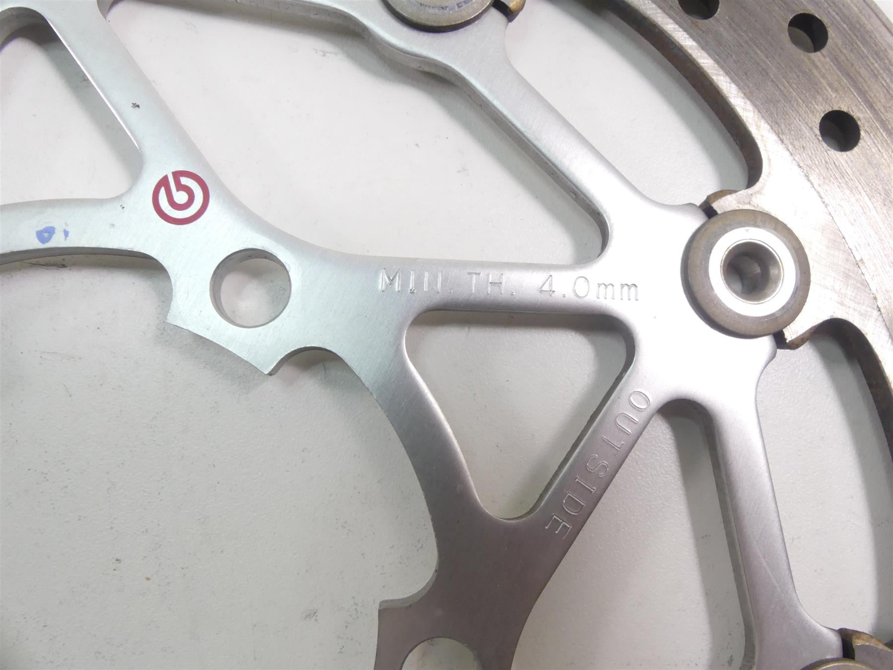 2018 Triumph Street Triple 765RS Front Brembo Brake Rotor Disc Set 3K T2022080 {{ shop.shopifyCountryName }} - Mototech271