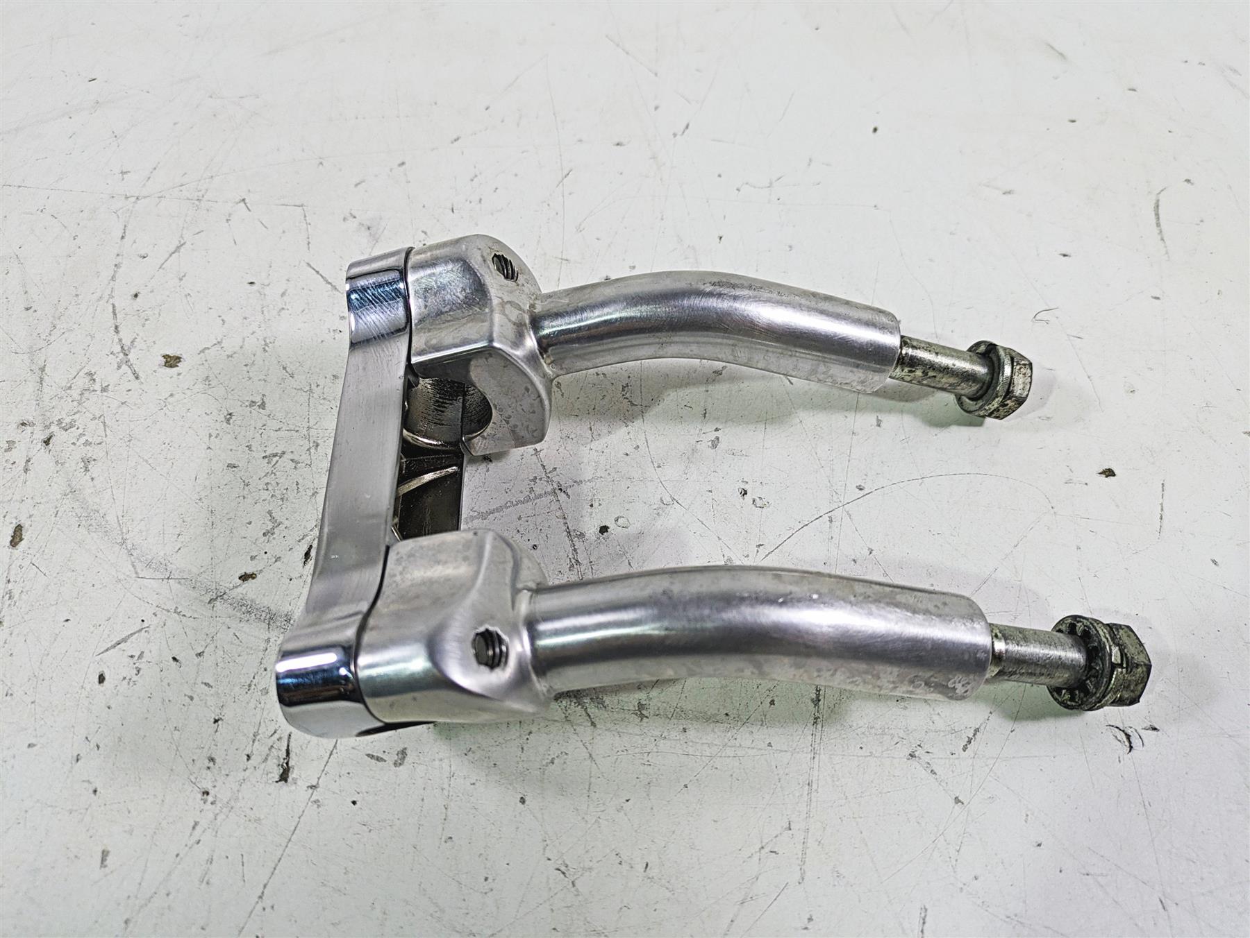 2002 Harley FLSTC Softail Heritage Aluminum Handlebar Riser Set 56567-86B {{ shop.shopifyCountryName }} - Mototech271