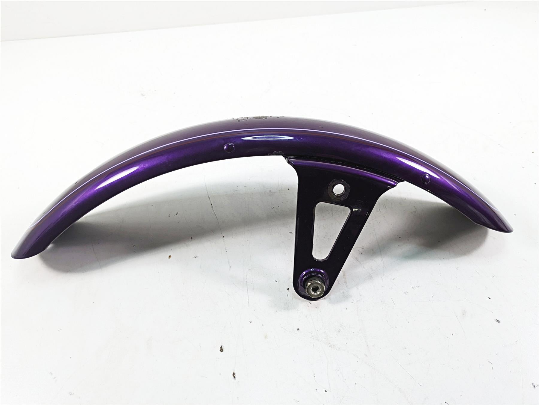 2000 Harley FXSTS Softail Springer Front Fender Concord Purple 59176-96A {{ shop.shopifyCountryName }} - Mototech271