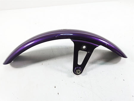 2000 Harley FXSTS Softail Springer Front Fender Concord Purple 59176-96A {{ shop.shopifyCountryName }} - Mototech271