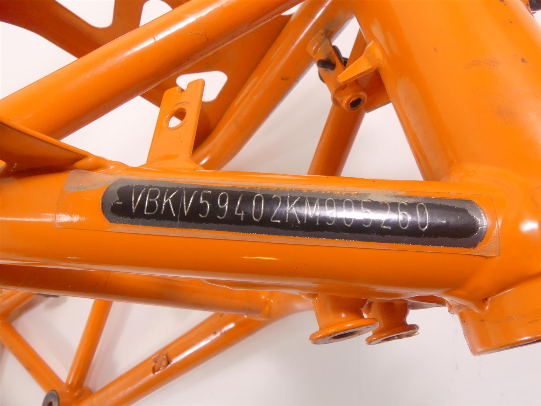 2019 KTM 1290R Super Adventure Frame Chassis Slvg 3K - Read 60703001100EB {{ shop.shopifyCountryName }} - Mototech271