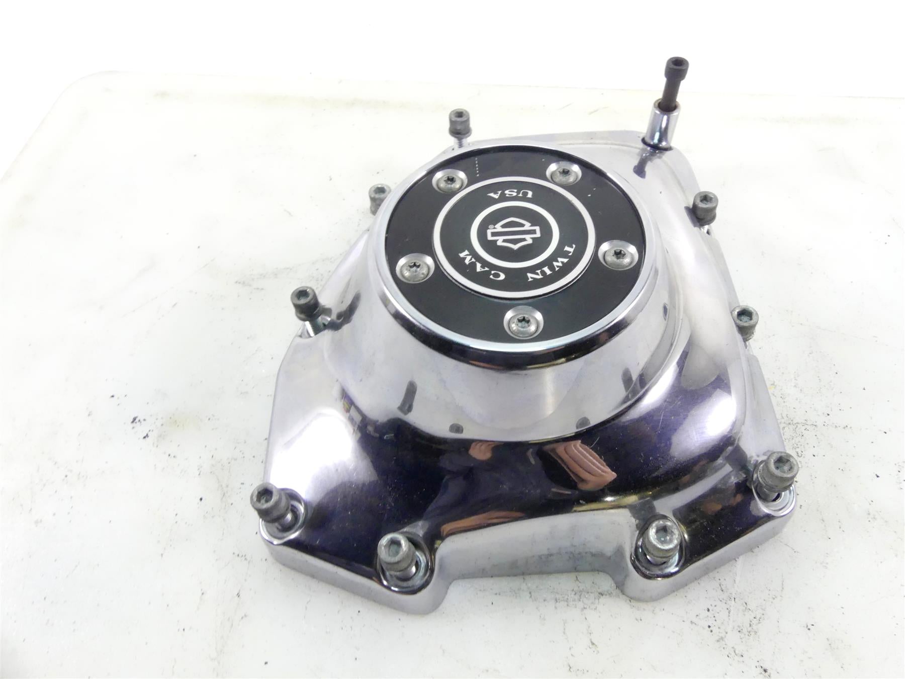 2017 Harley Softail FXSB Breakout Cam Camshaft Chrome Engine Cover 25362-01B {{ shop.shopifyCountryName }} - Mototech271