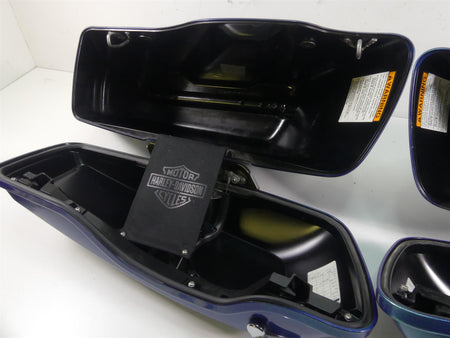 2014 Harley Touring FLHTK Electra Glide Saddle Bag Saddlebag Set 90200412 {{ shop.shopifyCountryName }} - Mototech271