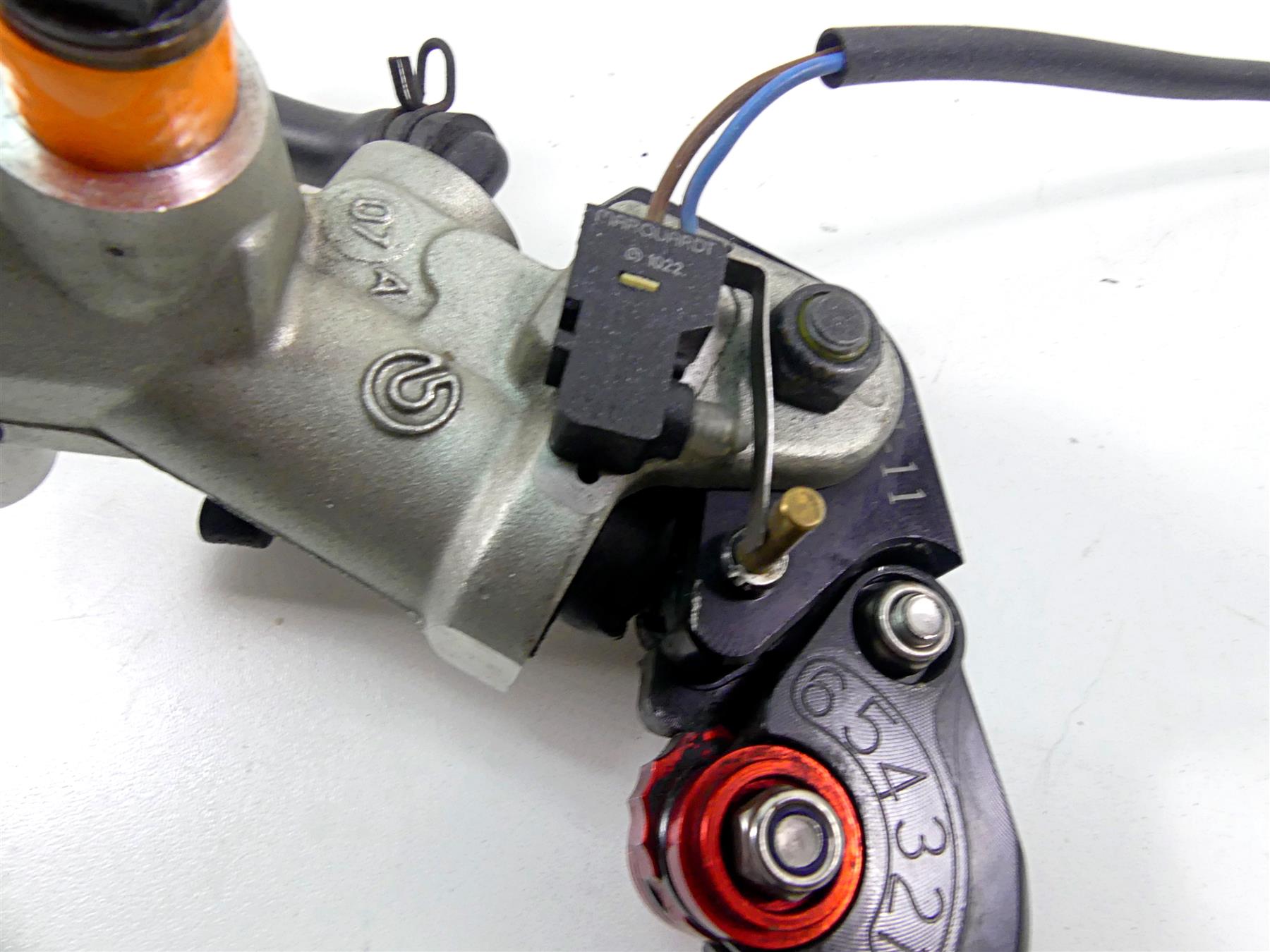2008 Ducati 848 SBK Brembo Clutch Radial Master Cylinder - Read 63040431A {{ shop.shopifyCountryName }} - Mototech271