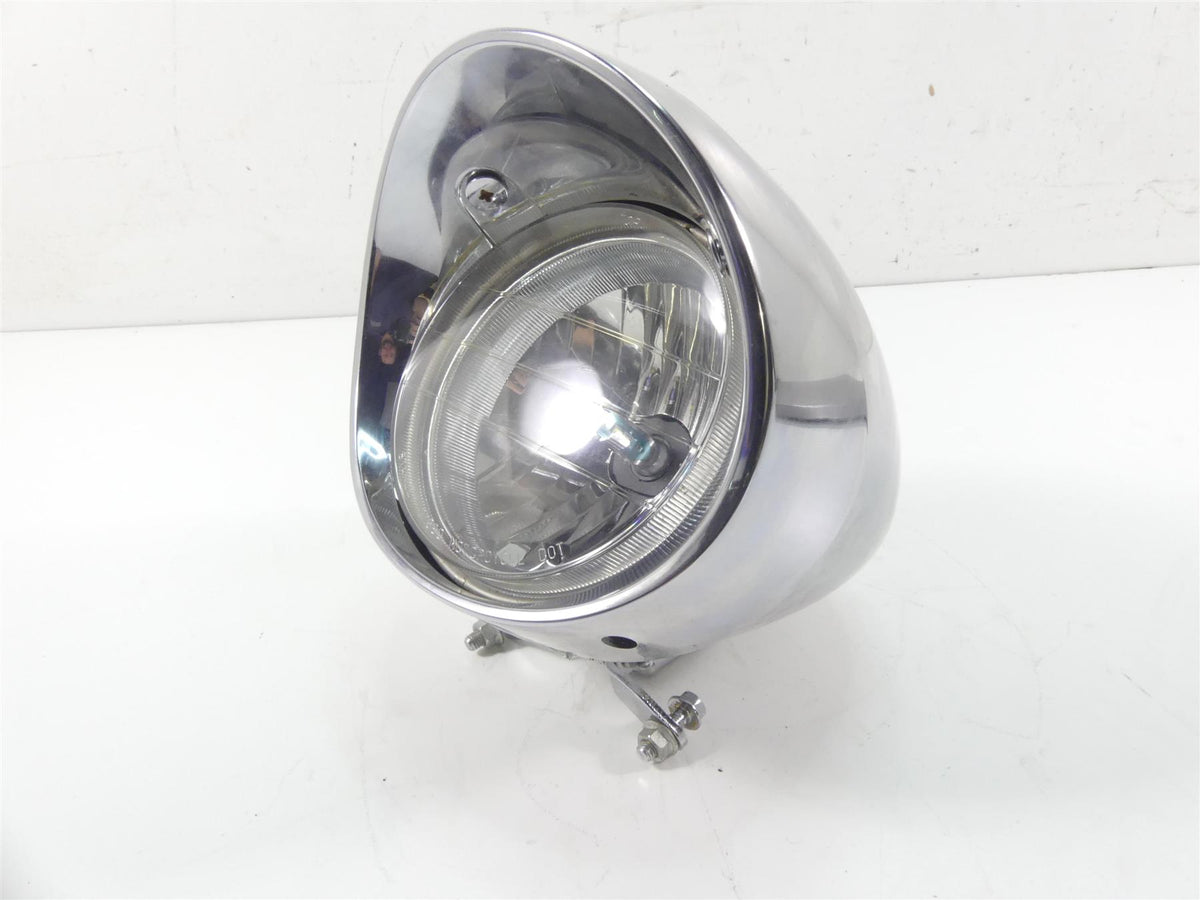 2002 Honda VTX1800 C Headlight Lamp & Housing Set 33120-MCH-671 61301-MCH-670 {{ shop.shopifyCountryName }} - Mototech271