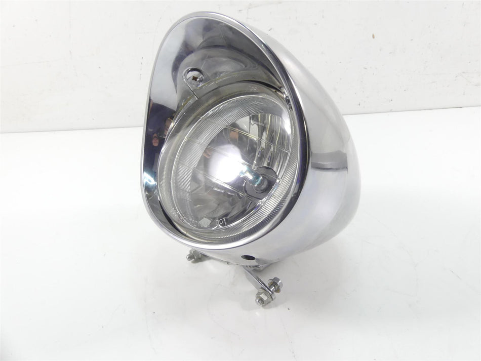 2002 Honda VTX1800 C Headlight Lamp & Housing Set 33120-MCH-671 61301-MCH-670 {{ shop.shopifyCountryName }} - Mototech271