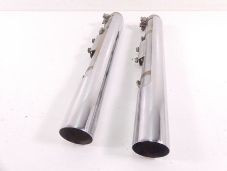 2009 Harley FXCW Softail Rocker Vance Hines Slip On Exhaust Muffler Set 16831 {{ shop.shopifyCountryName }} - Mototech271