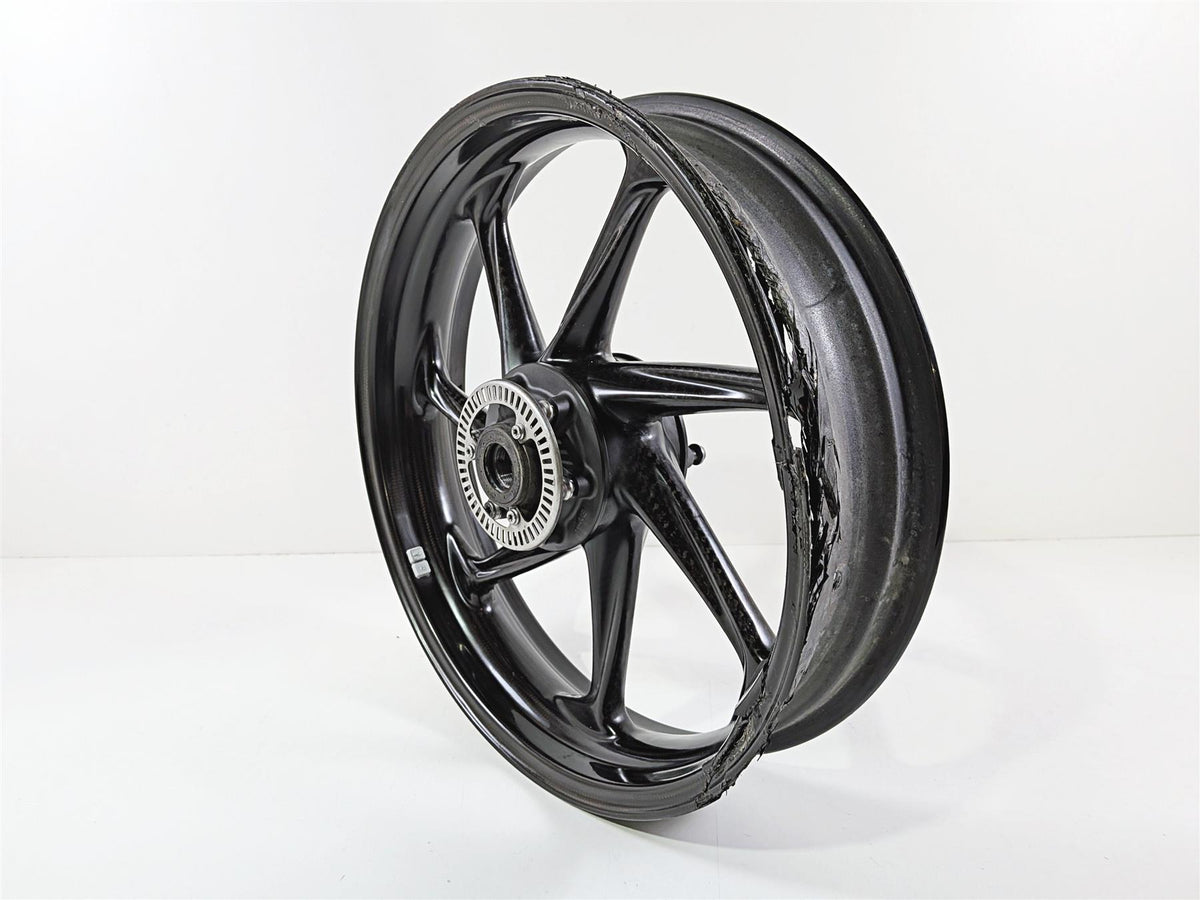 2022 BMW S1000RR K67 Carbon Fiber Front Wheel Rim 17x3.5 - Damaged 36317108158-Mototech271
