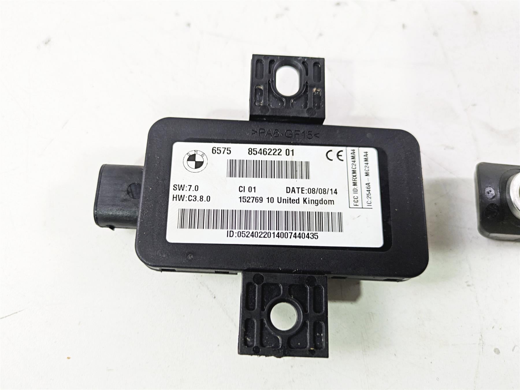 2015 BMW K1600 GT K48 RDC Tire Pressure Module & Rear Sensor 65758546222 {{ shop.shopifyCountryName }} - Mototech271
