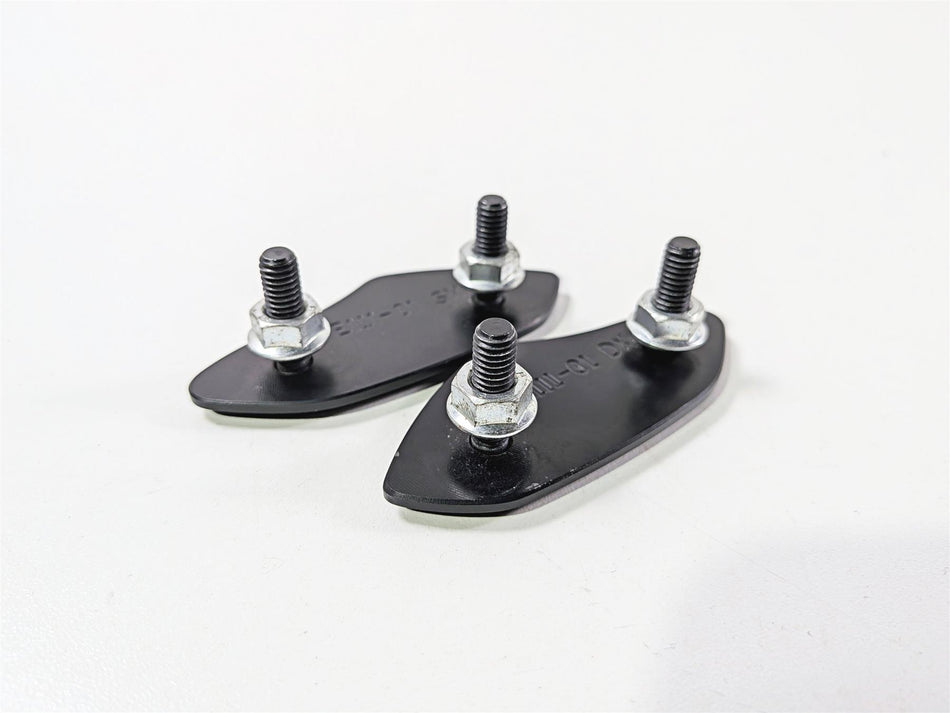 2018 Aprilia RSV4 RR Mirror Delete Block Off Plates Lightech SPE111-01 {{ shop.shopifyCountryName }} - Mototech271