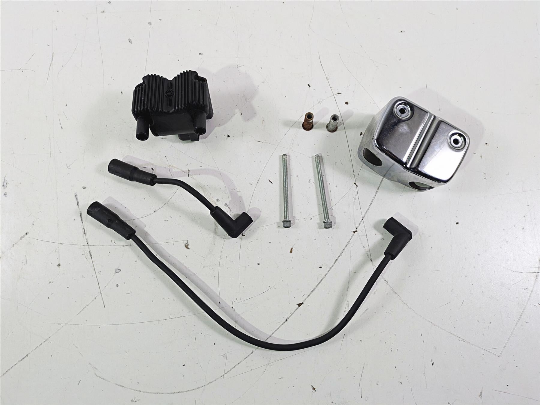 2007 Harley FXDWG Dyna Wide Glide Delphi Ignition Coil & Wires Set 31743-01 {{ shop.shopifyCountryName }} - Mototech271