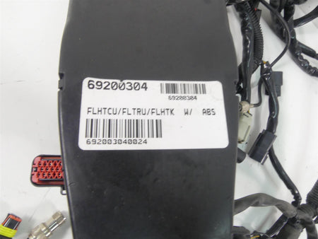 2012 Harley Touring FLHTK Electra Glide Main Wiring Harness Loom Abs 69200304 {{ shop.shopifyCountryName }} - Mototech271
