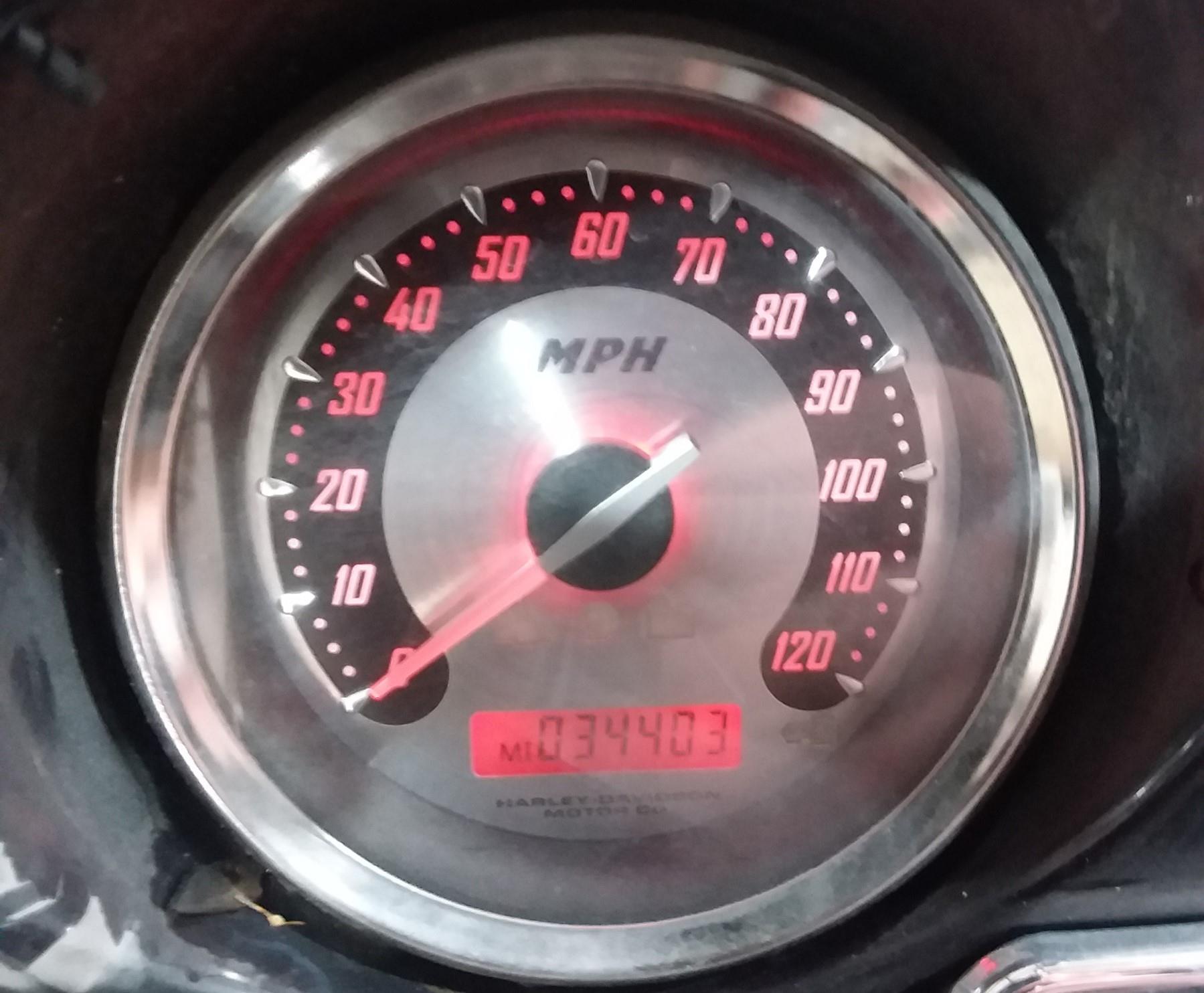 2004 Harley FLHTC SE CVO Electra Glide Speedometer Gauge 34K - Read 67518-04 {{ shop.shopifyCountryName }} - Mototech271