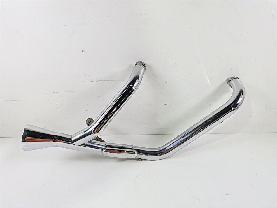 2008 Kawasaki VN1600 Vulcan Nomad Stock Exhaust Header Set 18049-1906 18088-1100 {{ shop.shopifyCountryName }} - Mototech271